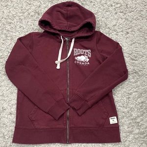 Women Roots Zip Up hoodie (Small)